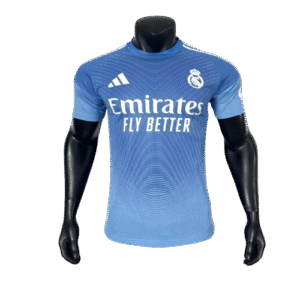 Real Madrid 25/26 Goalkeeper Jersey - Blue - Player Version