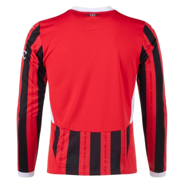 AC Milan 24/25 I Home Jersey - Long Sleeve - Image 2