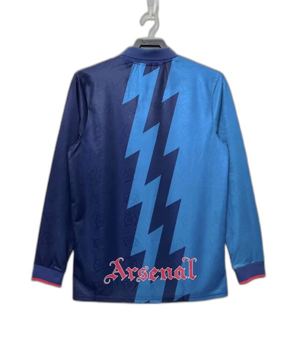 Arsenal 95/96 II Away Jersey - Long Sleeve Retro Version - Image 2