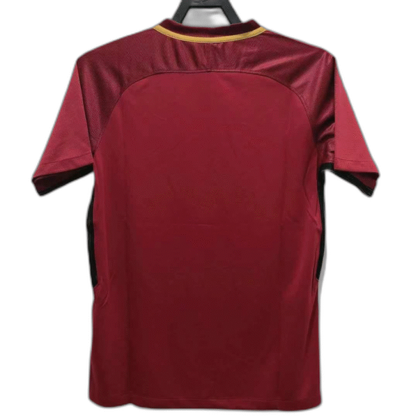 AS Roma 17/18 I Home Jersey - Retro Version - Image 2