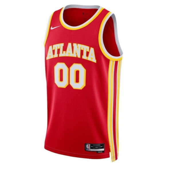 Atlanta Hawks Unisex 2023 NBA Jersey Red - Icon Edition - Image 2