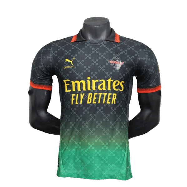 AC Milan 25/26 Commemorative Edition Jersey - Black - Player Version