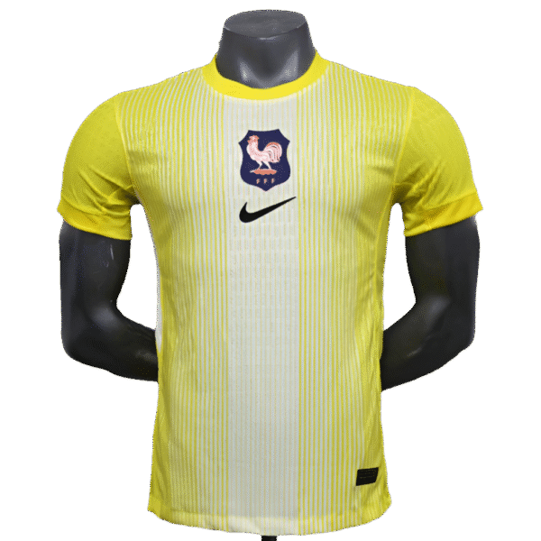France 25/26 Goalkeeper Jersey - Yellow - Player Version