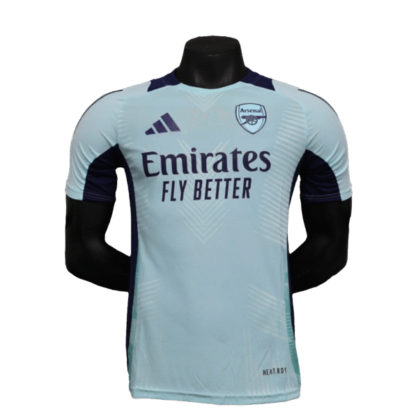 Arsenal 24/25 Pre-Match Jersey - Light Blue - Player Version