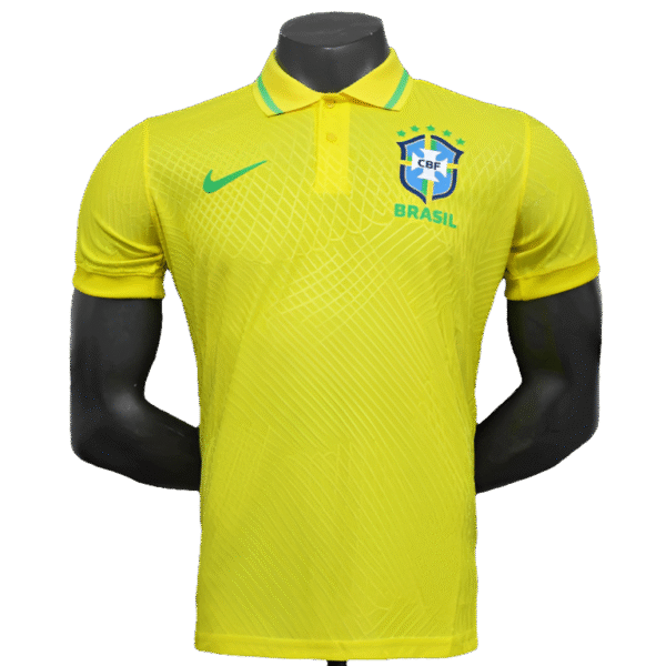 Brazil 25/26 Polo Edition Jersey - Yellow - Player Version