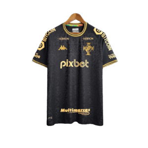 Vasco 22/23 Goalkeeper Jersey - Black - All Sponsors - Fan Version