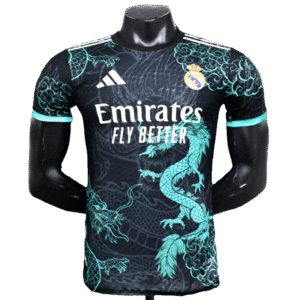 Real Madrid 25/26 Special Edition Jersey - Black and Light Blue - Player Version