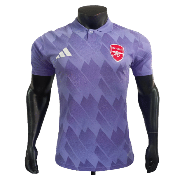 Arsenal 25/26 Polo Edition Jersey - Purple - Player Version