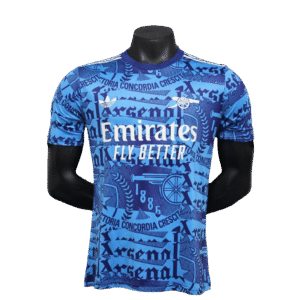 Arsenal 25/26 Pre-Match Jersey - Blue - Player Version