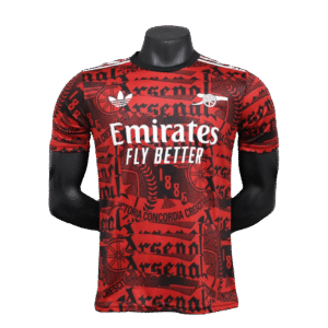 Arsenal 25/26 Training Jersey - Dark Red - Player Version