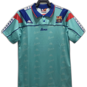 Barcelona 92/95 Light Blue Jersey - Retro Version