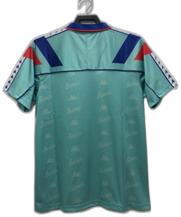 Barcelona 92/95 Light Blue Jersey - Retro Version - Image 2