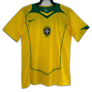 Brazil 2004 I Home Jersey - Retro Version