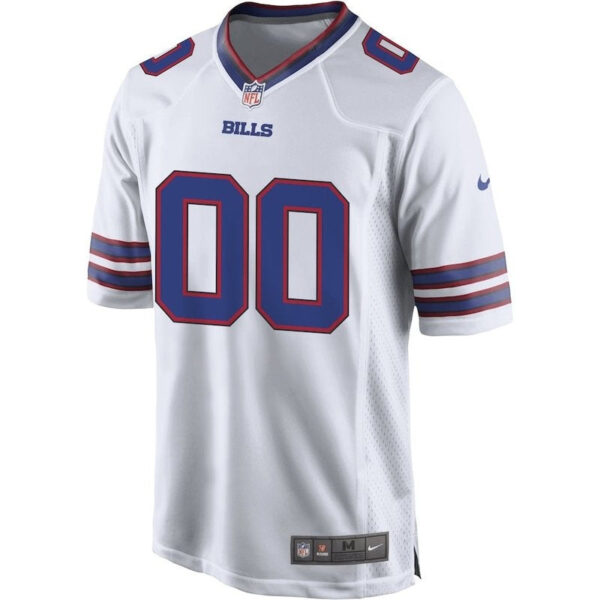 Buffalo Bills - Custom NFL Game Jersey - White - Image 2