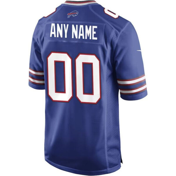 Buffalo Bills - Royal Custom NFL Game Jersey - Image 3