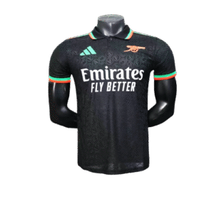 Arsenal 25/26 Training Jersey - Black - Player Version