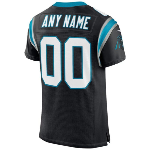 Carolina Panthers - Classic Custom NFL Jersey - Black - Image 3