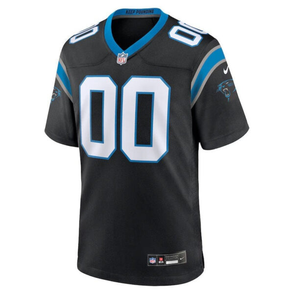 Carolina Panthers - Custom NFL Game Jersey - Black - Image 2