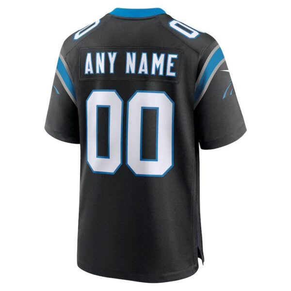 Carolina Panthers - Custom NFL Game Jersey - Black - Image 3