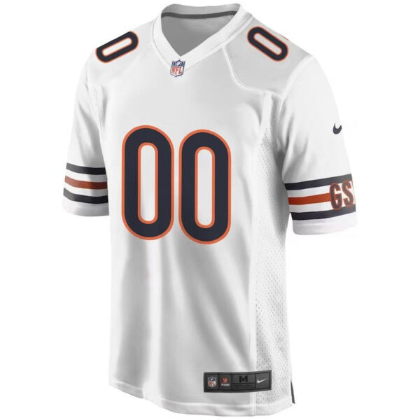 Chicago Bears - Custom NFL Game Jersey - White - Image 2