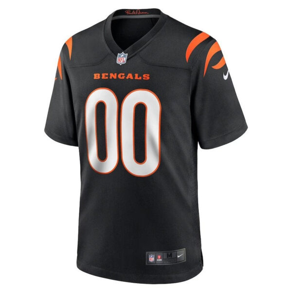 Cincinnati Bengals - Custom NFL Game Jersey - Black - Image 2