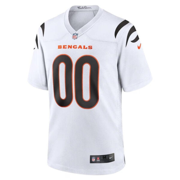 Cincinnati Bengals - Custom NFL Game Jersey - White - Image 2