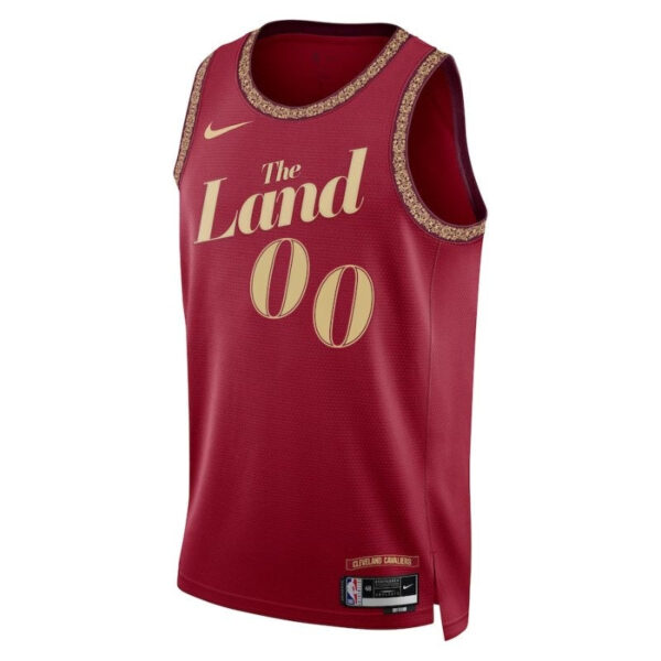 Cleveland Cavaliers Unisex 23/24 NBA Jersey - Wine - City Edition - Image 3
