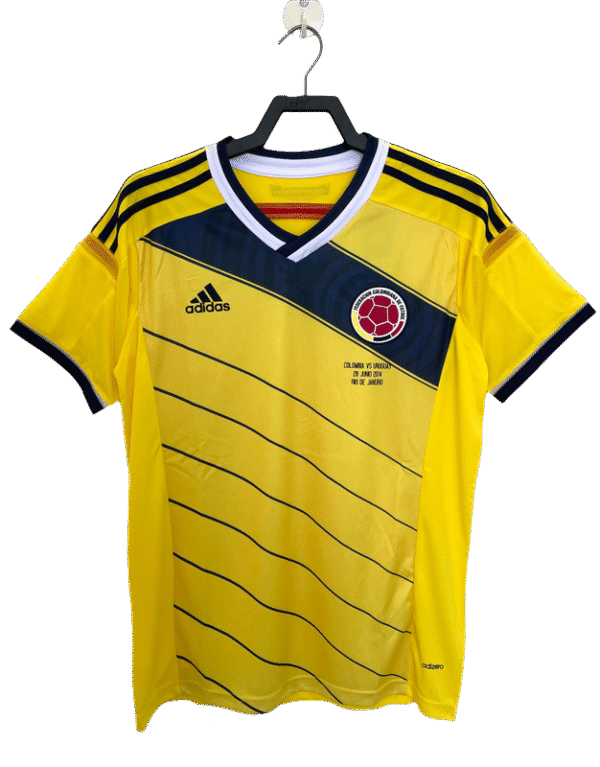 Colombia 2014 I Home Jersey - Retro Version