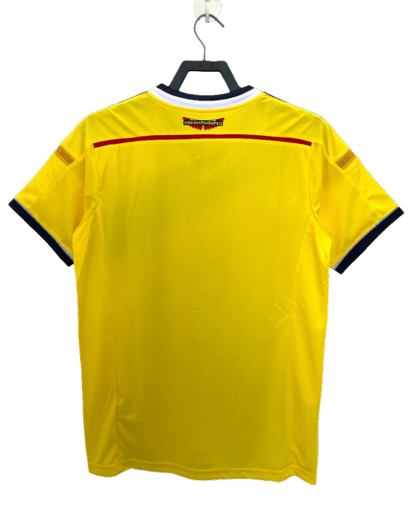 Colombia 2014 I Home Jersey - Retro Version - Image 2