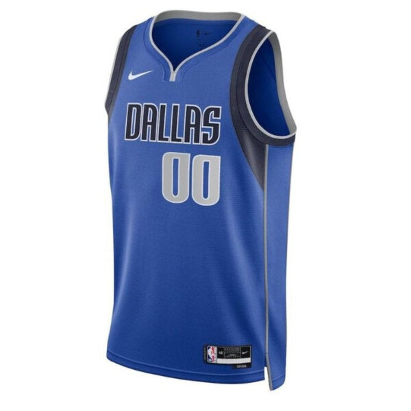 Dallas Mavericks Unisex 2023 NBA Jersey Royal - Icon Edition - Image 2