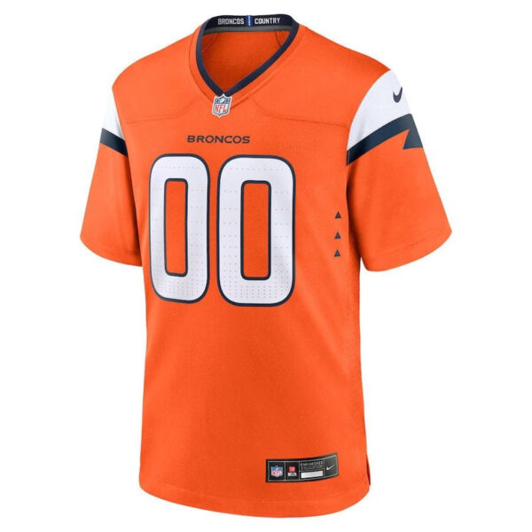 Denver Broncos - Mile High Collection - Custom NFL Game Jersey - Orange - Image 2
