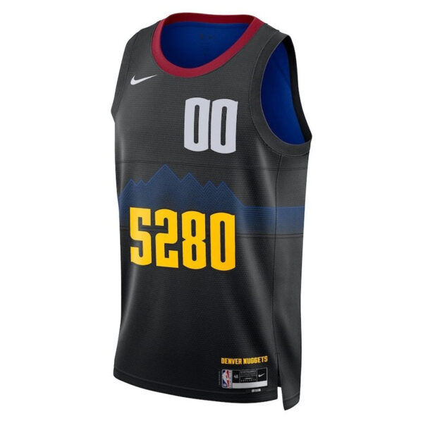 Denver Nuggets Unisex 23/24 NBA Jersey - Black - City Edition - Image 2