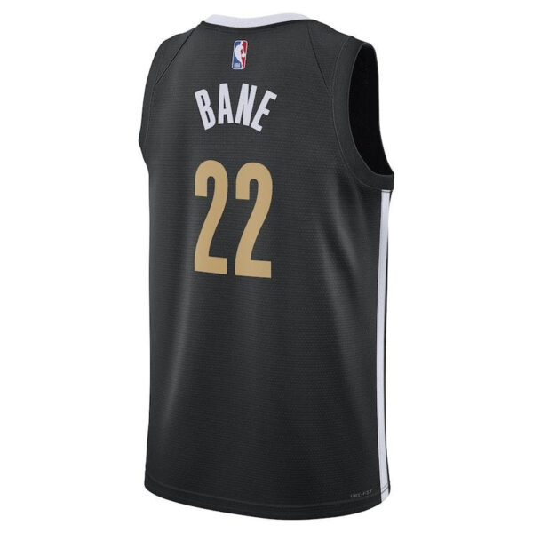 Desmond Bane Memphis Grizzlies Unisex 23/24 NBA Jersey - Black - City Edition - Image 3