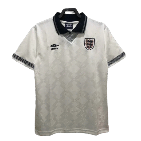 England 1990 I Home Jersey - Retro Version