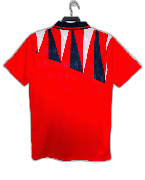 England 1992 II Away Jersey - Retro Version - Image 2