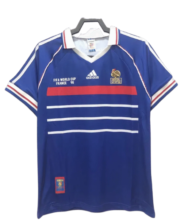 France 1998 I Home Jersey - Retro Version