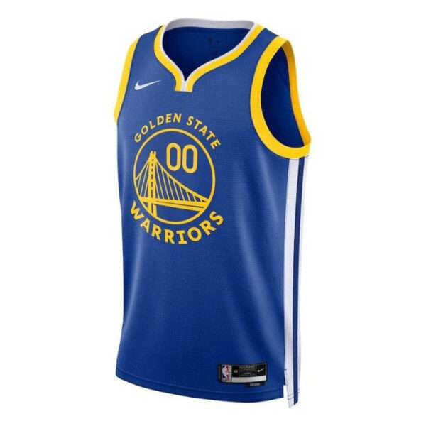 Golden State Warriors Unisex 2023 NBA Jersey Blue - Icon Edition - Image 2