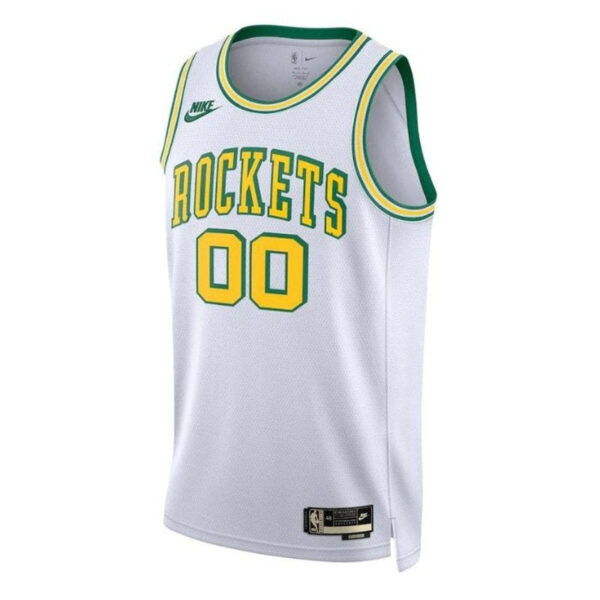 Houston Rockets Unisex 2023 NBA Jersey - Classic Edition - White - Image 2