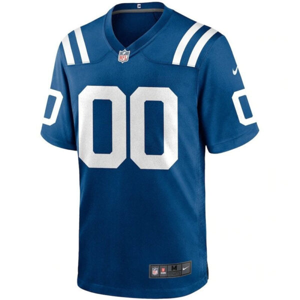 Ind. Colts - Royal Custom NFL Game Jersey - Image 2