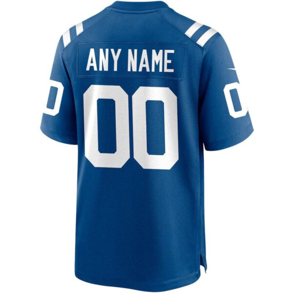 Ind. Colts - Royal Custom NFL Game Jersey - Image 3