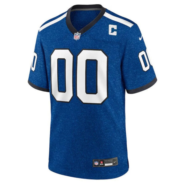 Indiana Nights Ind. Colts - Alternate Custom NFL Game Jersey - Blue - Image 2