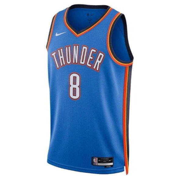 Jalen Williams Oklahoma City Thunder Unisex 2023 NBA Jersey - Icon Edition - Blue - Image 2