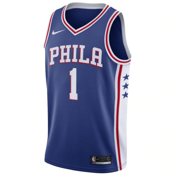 James Harden Philadelphia 76ers 20222 NBA Jersey - Icon Edition - Royal - Image 3