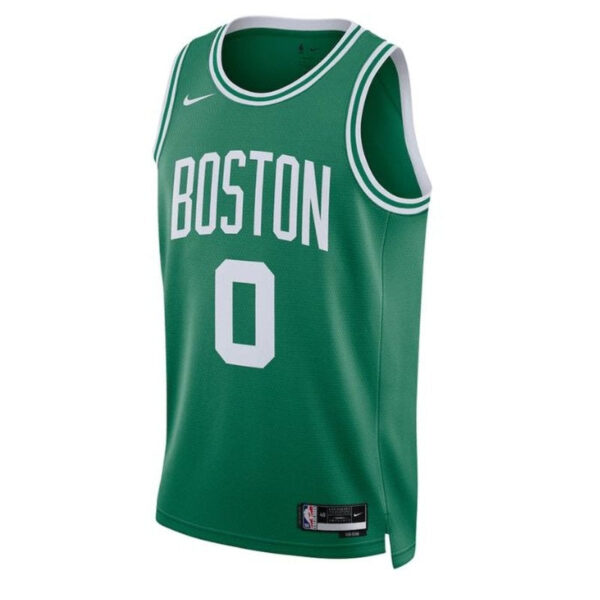 Jayson Tatum Boston Celtics Unisex 2023 NBA Jersey - Icon Edition - Kelly Green - Image 2