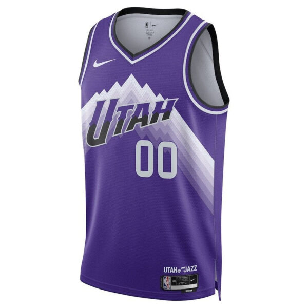 Jordan Clarkson Utah Jazz Unisex 23/24 NBA Jersey - Purple - City Edition - Image 2