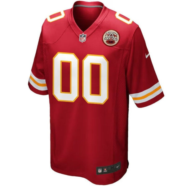 Kansas City Chiefs - Custom NFL Game Jersey - Red - Image 2