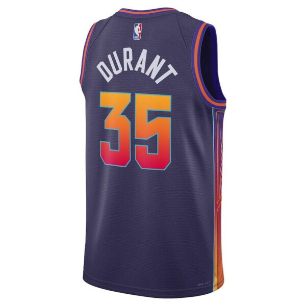 Kevin Durant Phoenix Suns Unisex 23/24 NBA Jersey - Purple - City Edition - Image 3