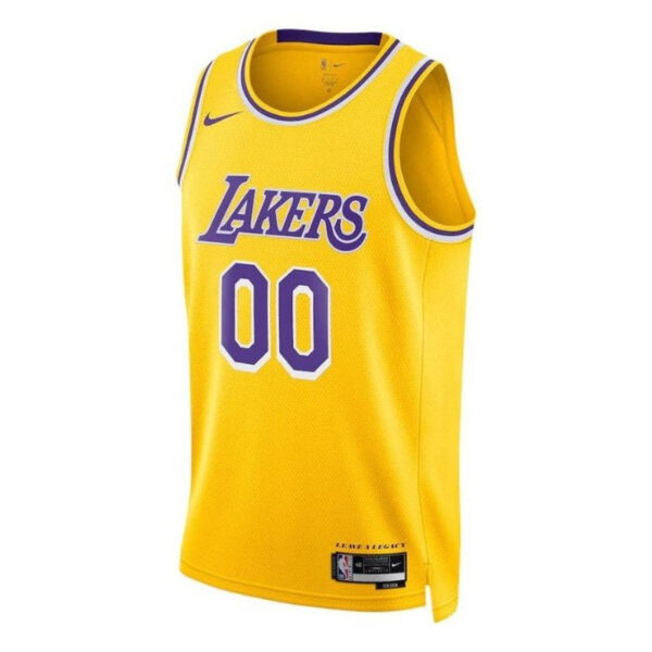 Los Angeles Lakers Unisex 2023 NBA Jersey Gold - Icon Edition - Image 2