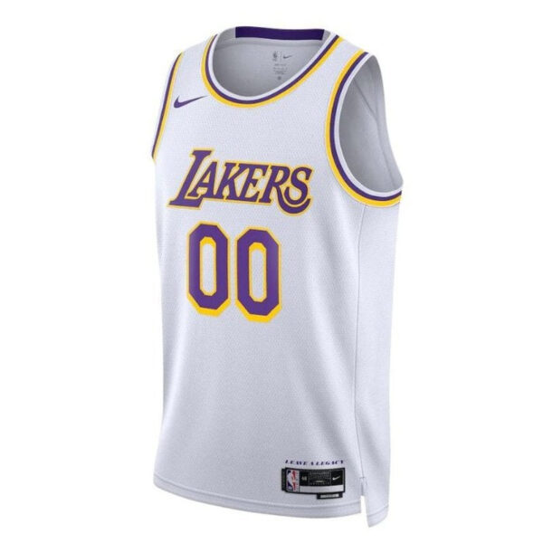 Los Angeles Lakers Unisex 2023 White NBA Jersey - Association Edition - Image 2