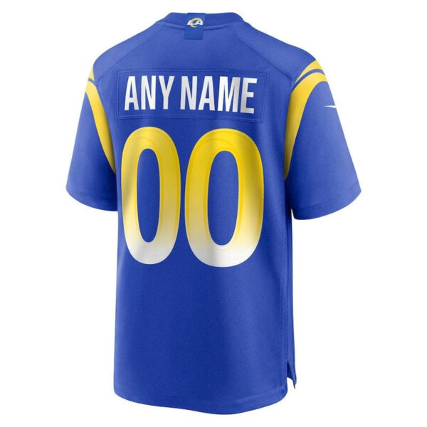 Los Angeles Rams - Royal Custom NFL Game Jersey - Image 3